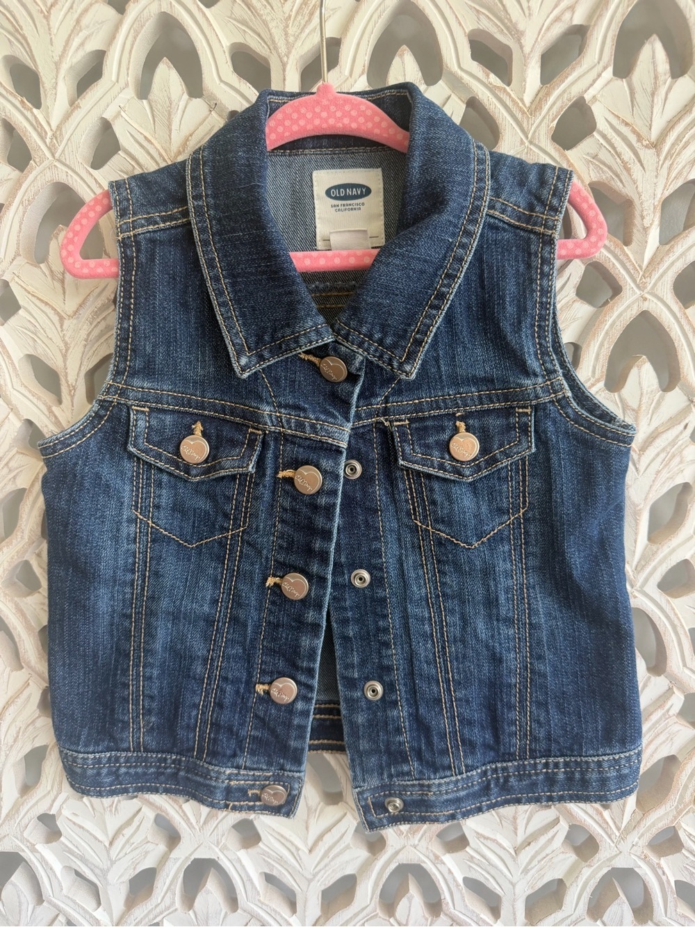 Old Navy Denim Vest, 5T